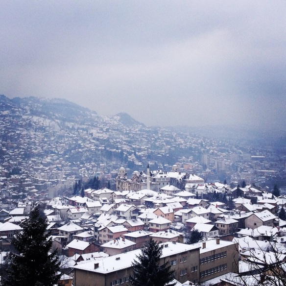 Sarajevo in the snow time!